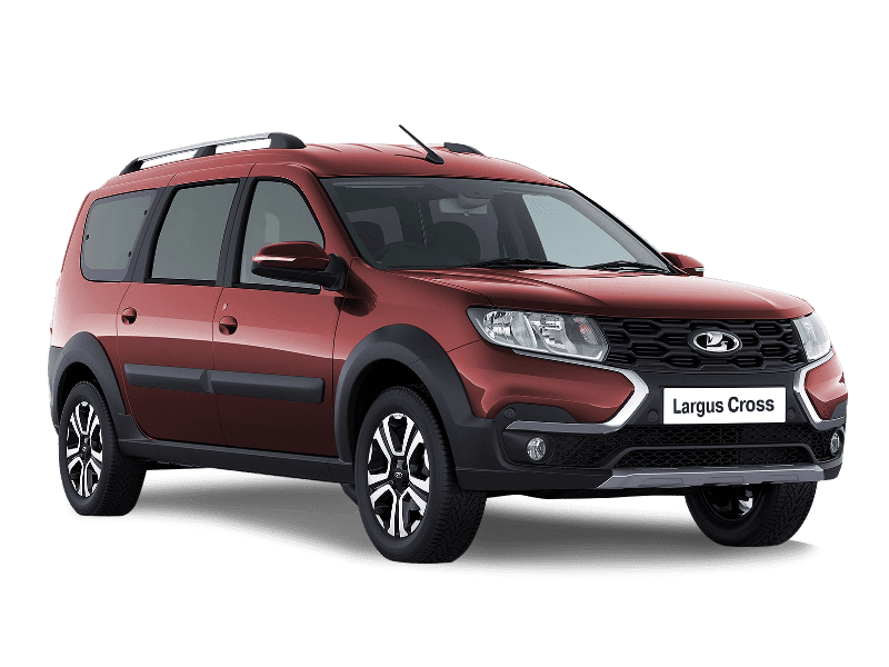Купить Lada Largus Cross в Уфе - Красный «Красный сплав» (136) - металлик